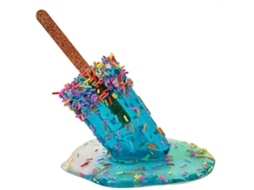 Laxiscreed Caixa De Enfeites De Resina Popsicle Derretido Para Decoração E Artesanato