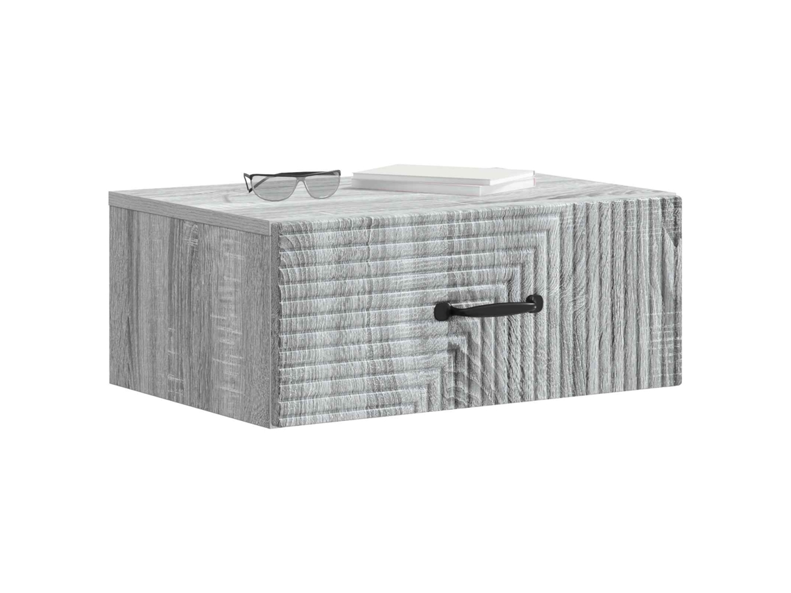 Gabinete de Canto com Gaveta Sonoma Cinzento MAISON EXCLUSIVE