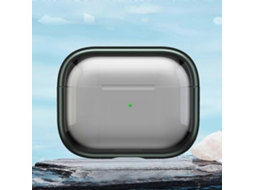 Capa Híbrida De Tpu E Pc Com Suporte Para Airpods Pro 2