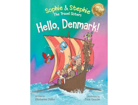 Livro Hello, Denmark! A Captivating Viking Adventure and Cultural Journey for Curious Kids Ages 4-8 de Ekaterina Otiko (Inglês)