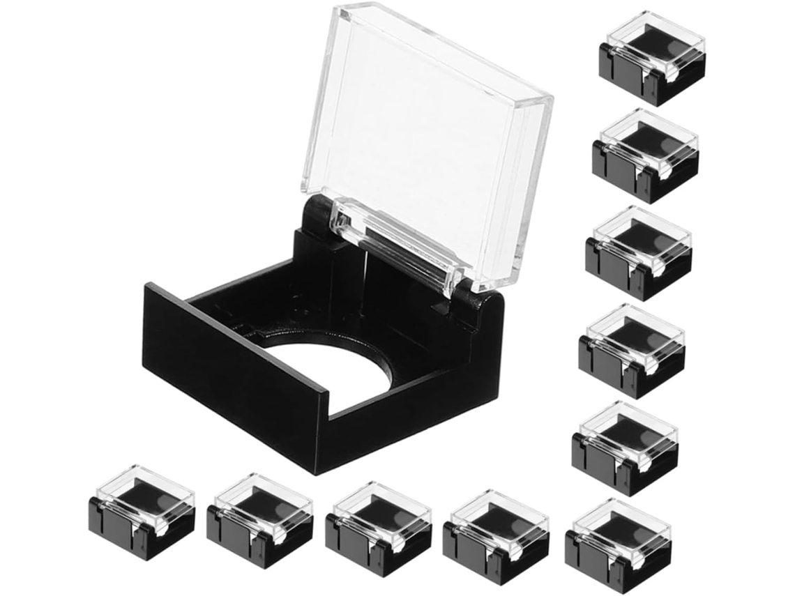 Pacote Com 20 Capas Protetoras Para Botões E Interruptores De Parede.