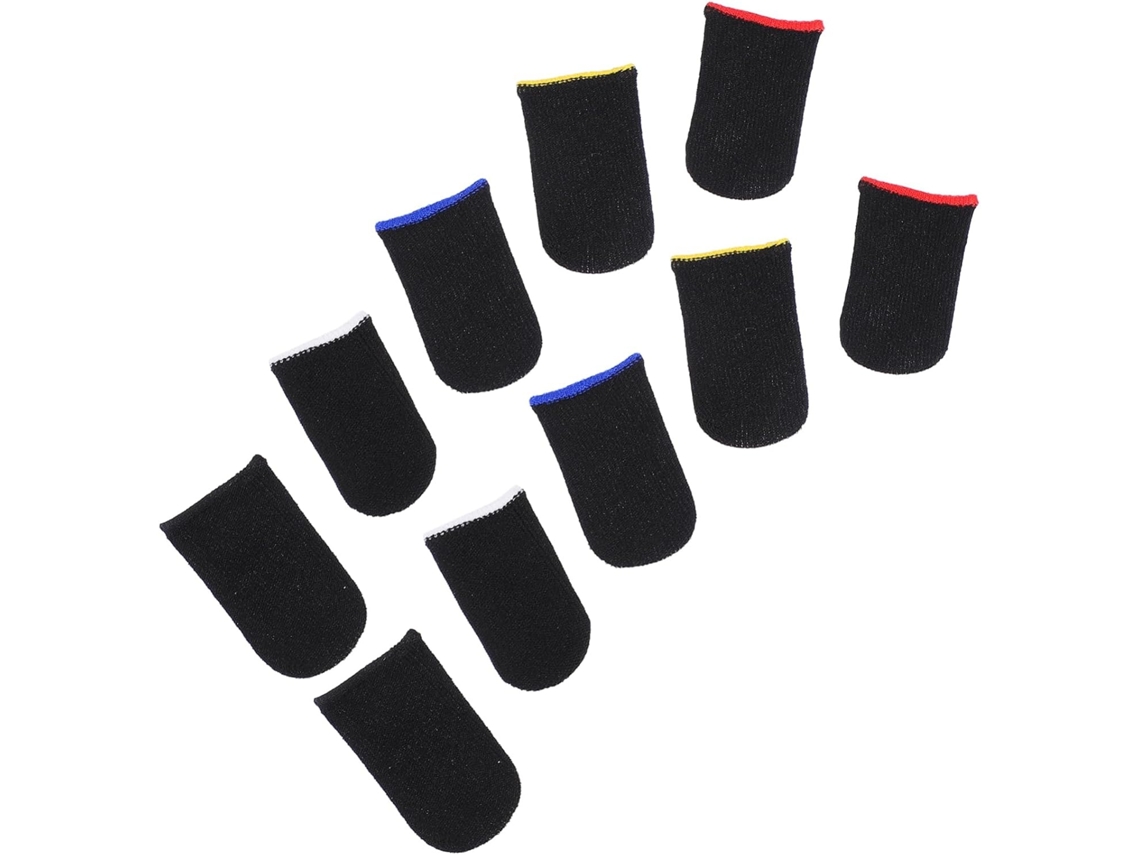 Lurelia Dedeiras Gaming Para Ecrã Tátil 10 Unidades, Nylon, Abs, Sensível Ao Toque, Absorção De Suor, Para Gaming Móvel E Ecrãs Táteis