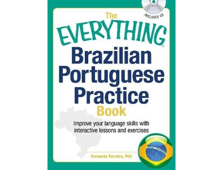 Livro The Everything Brazilian Portuguese Practice Book de Fernanda Ferreira (Inglês)
