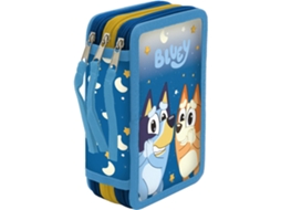 Estojo Com Material Escolar Bluey 3 Andares 87961