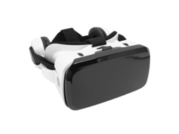 capacete de Rv com Lentes Anti Luz Azul 3d Óculos Realidade Virtual para Celulares 5.5 7.2 Polegadas