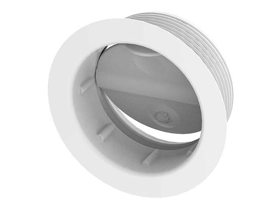 Grelha De Ventilação Ajustável, 65 Mm, Branca