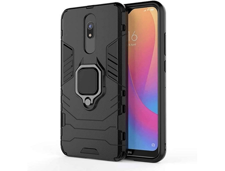 Capa Xiaomi Redmi 8A Militar Ring Anti-Impacto Preto | Worten.pt