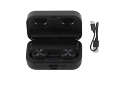 Auriculares Bluetooth com Tradutor, 144 Idiomas, Estéreo, Linterna, Preto | S/MARCA