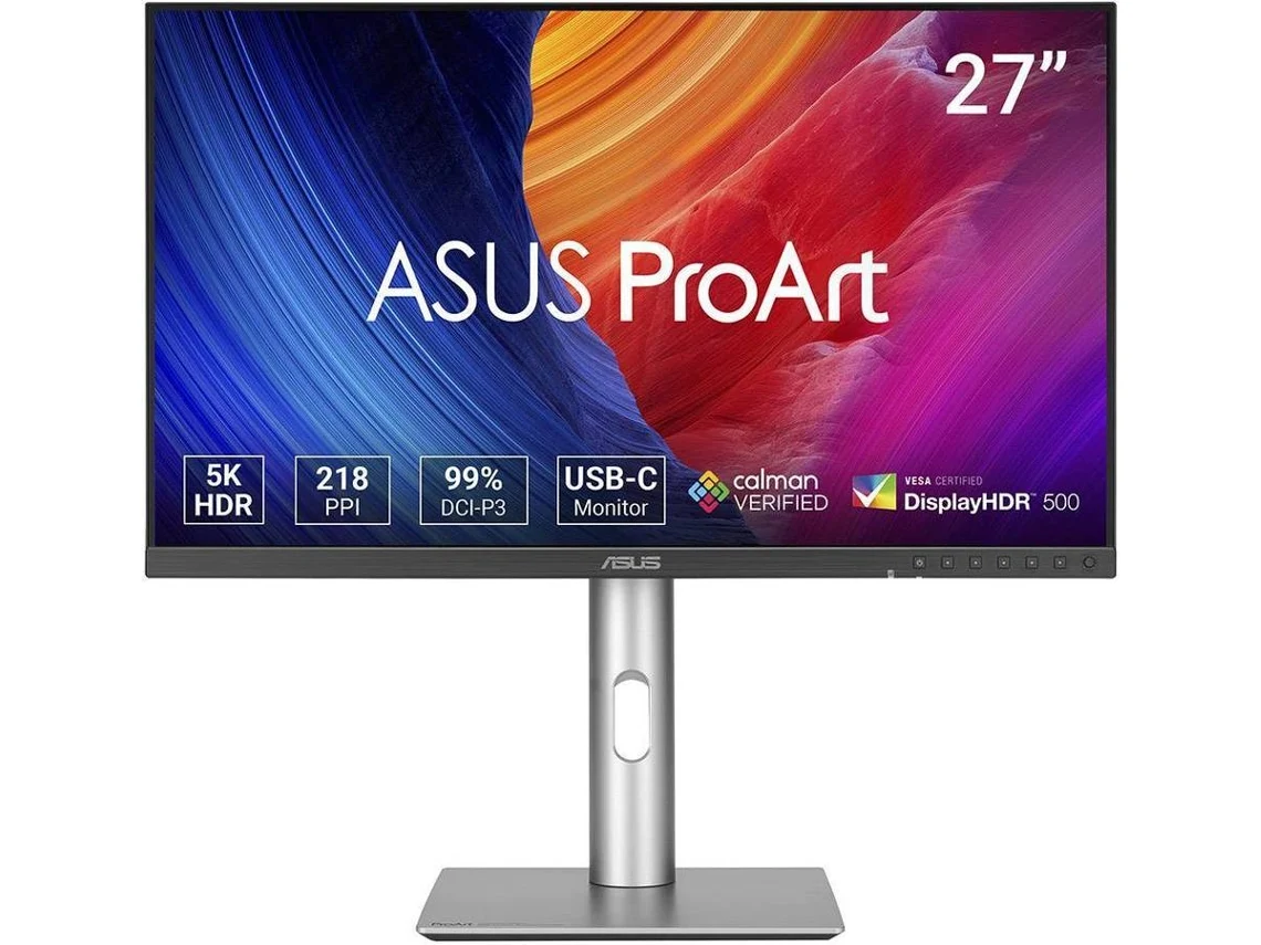 Monitor ASUS ProArt Display PA27JCV IPS (27'' -  5K - 16:9 - 60Hz - Cinzento)