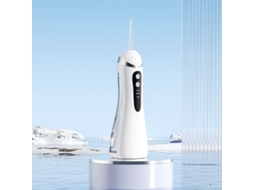 Irrigador Oral 4 Em 1, Design À Prova Dágua Ipx7, Bateria de Longa Duração, Portátil, Irrigação Pulsada de Alta Pressão Cxc (branco)