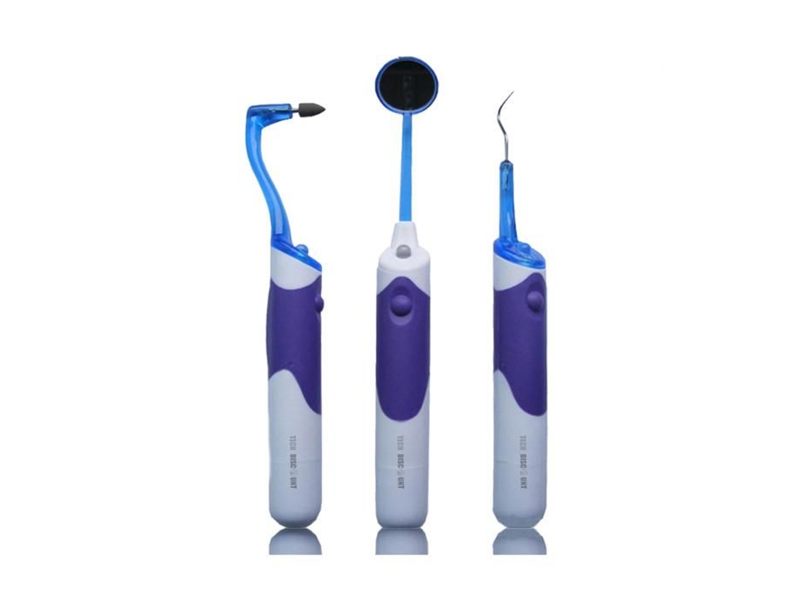 Escova de dentes elétrica - - Modelo inteligente - 5 níveis ajustáveis - Carregamento USB - IPX7 à prova dágua HTBE