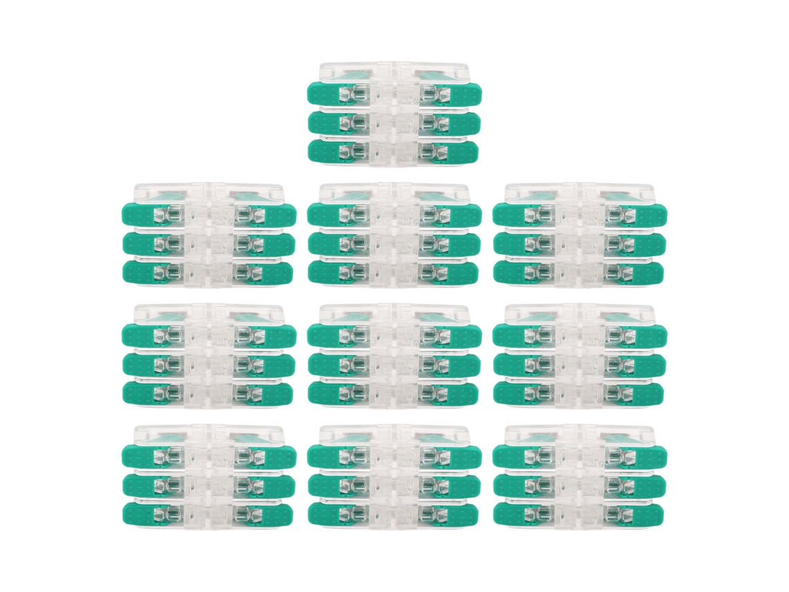 Laxiscreed Conector Elétrico 3-em-3-out Para Cabos De 0,5 A 6mm², Ligação Rápida