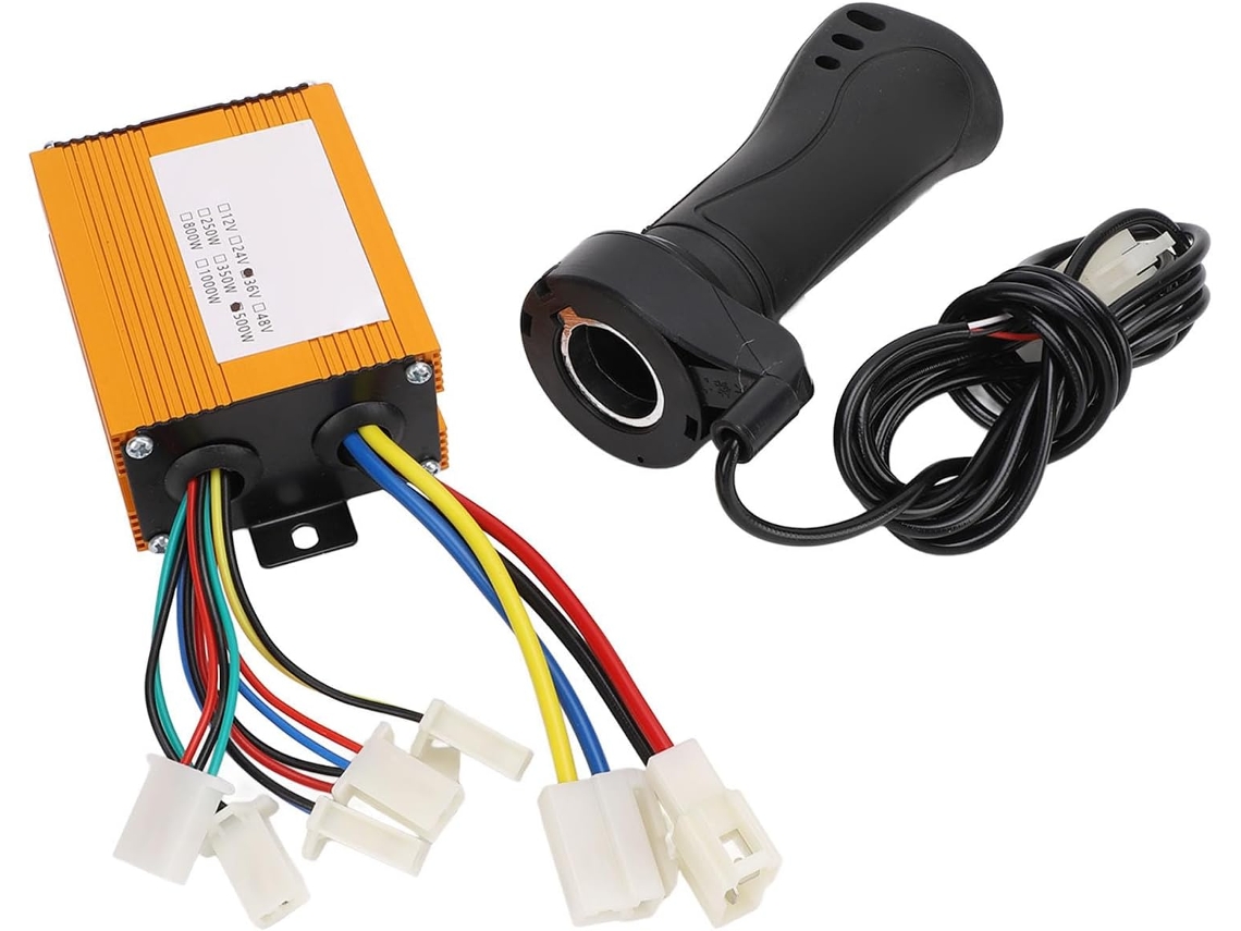Kit Controlador De Motor Para Bicicleta Elétrica, Controlador De Velocidade Para Motor Escovado Com Gokoco