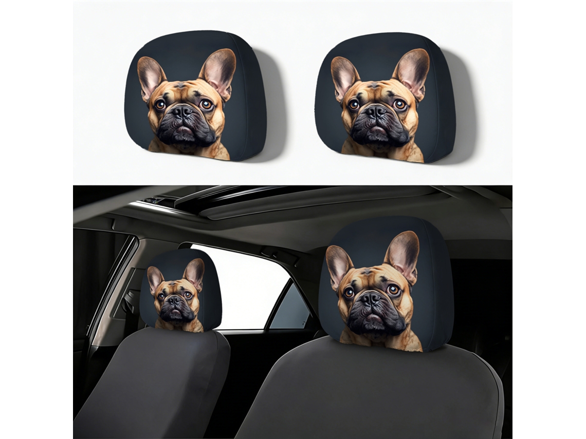 Casas De Proteção Para Carros (lote De 2) - Casas De Proteção Duplas E Respiratórias Com Motivos Personalizados.