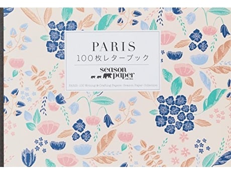 Livro PARIS 100 Writing Crafting Papers PIE 100 Writing Crafting Paper Series Japanese Edition de Season Paper Collection (Japonês)