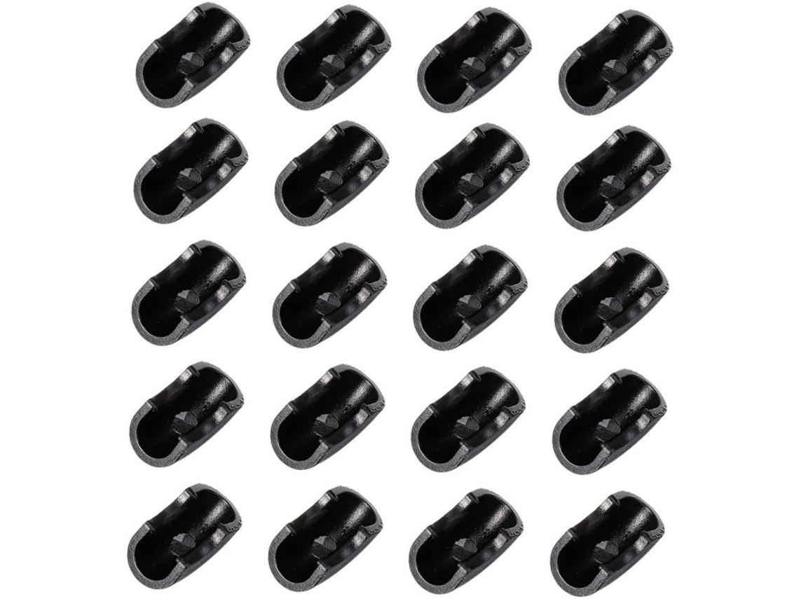 Conjunto De 20 Protetores Pés Mesa Em Formato U, Feitos De Borracha Resistente, Ideais Para Proteger Móveis Como