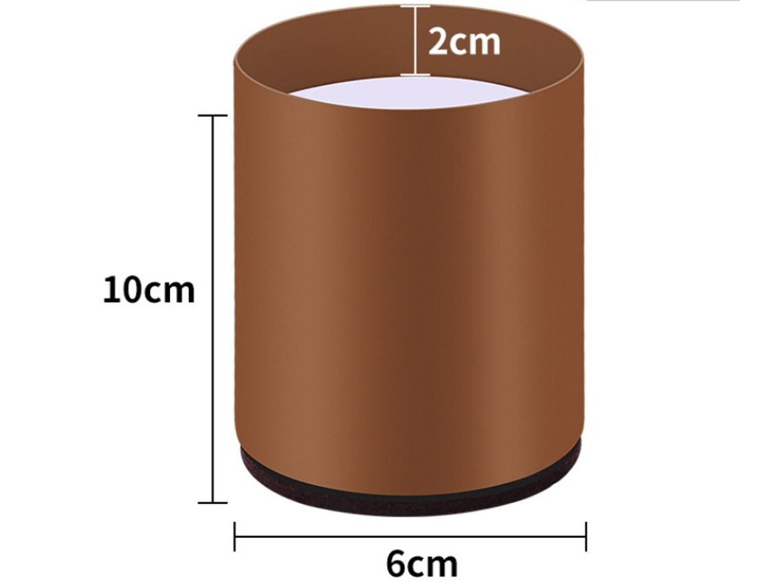 Pés De Cama Em Conjunto De 4 Feitos De Aço Carbono, Elevadores De Móveis Para Aumentar A Altura Slowmoose