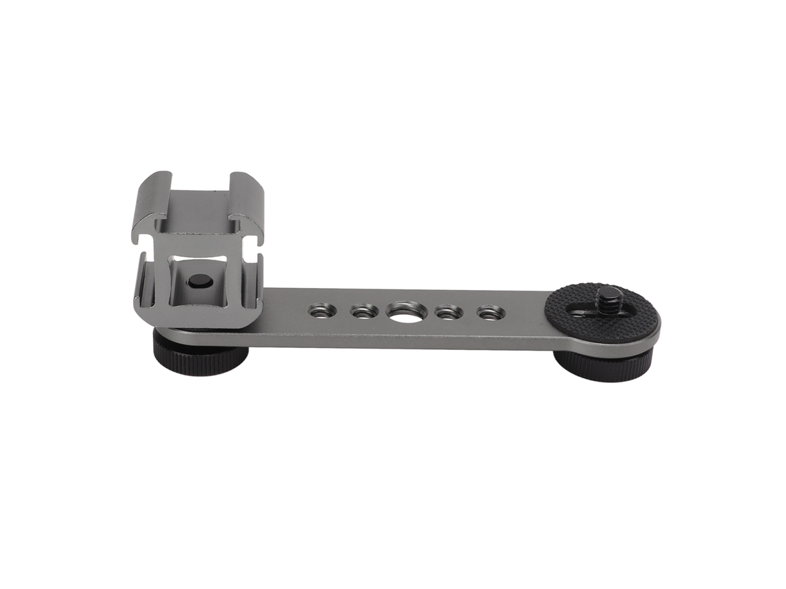 Raum-placa De Montaje Cold Shoe Com Extensão Para Microfone, Suporte E Adaptador Universal
