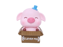 Cofrinho Grande E Fofo Em Formato De Porquinho Desenho Animado Pvc Durável Adorável Para Crianças, Perfeito Presentes Guardar Di Aquaforge