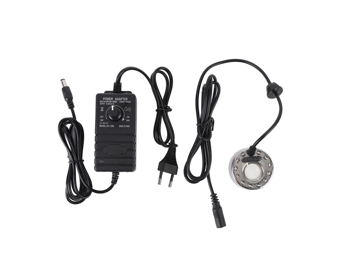 Gerador de Névoa, 350ml/h, 12 LEDs S/MARCA