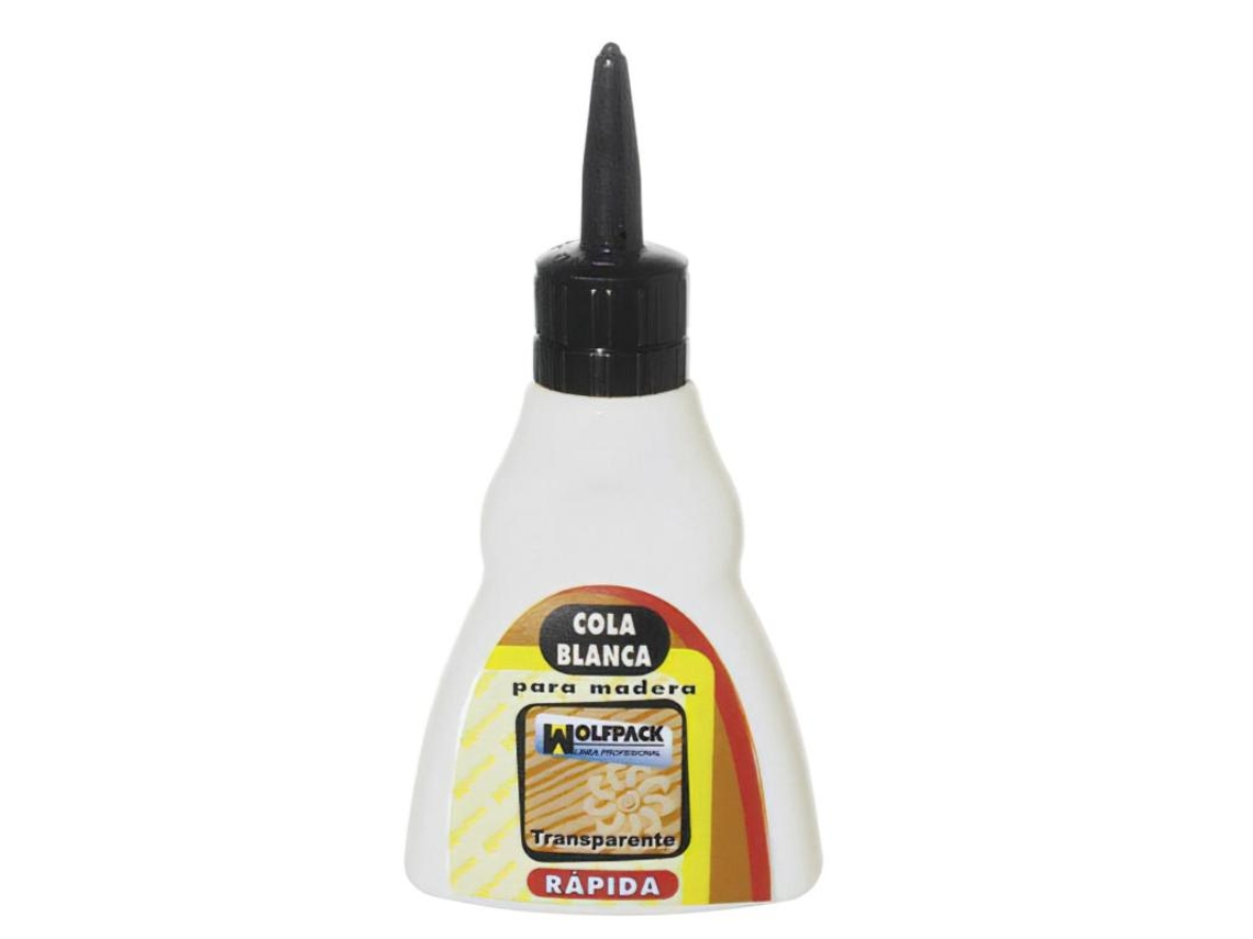 Cola Transparente WOLFPACK LINEA PROFESIONAL (125 Gr. Garrafa)