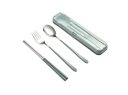 Copo De Bar Coquetel Aço Inox 304 Com Colher Absinto 4