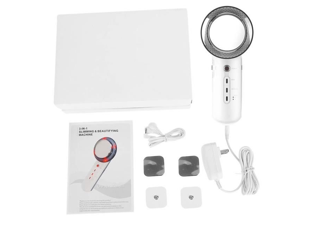 Máquina De Celulite Aramox 3 Em 1 Ultrassons Cavitação Ems Rosto Corpo Emagrecimento Massageador Perda De Peso Máquina De Beleza Nos Eua