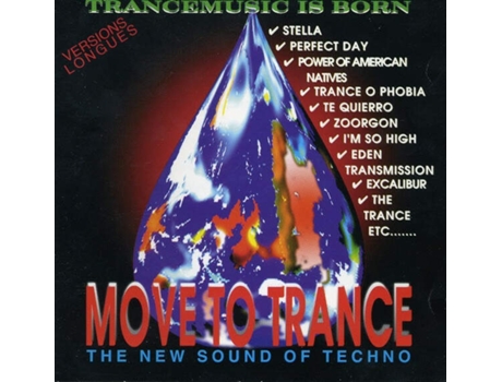 Cd Move To Trance The New Sound Of Techno Flarenasch