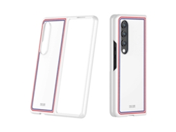 Capa Fosca Com Acabamento Em Toque De Pele Para Samsung Galaxy Z Fold4