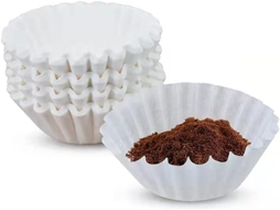 Filtro De Café Papel Branco Para 1 A 4 Xícaras, Cafeteiras E Gotejamento Tipo Mini, Sem Cloro, Pacote Com 50 Unidades