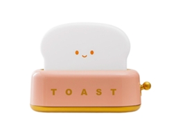 Luz Toaster Pequena Recarga Forma de Torradeira Decoração RNEMITERY