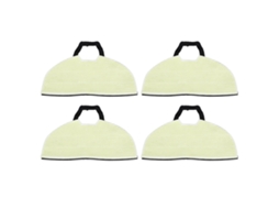 Panos de mop Primerox 4pcs reutilizáveis absorventes para Shark RV2410WD RV2610WD