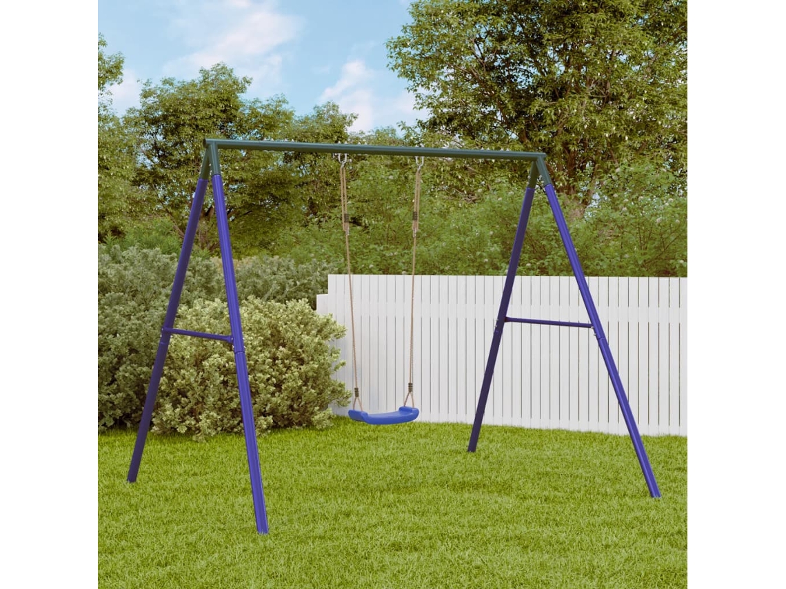 Vidaxl Estrutura De Baloiço Exterior Para Crianças L 156 X A 185 Cm