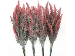 Lavanda Artificial, Buquê de Plantas de Plástico, Decoração Familiar, Casamento, Casamento, Jardim, Varanda, 4 Peças, Rosa Slowmoose