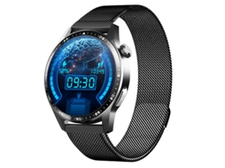 Smartwatch YIZHOOD F400 1.55 Inch Bluetooth Chamada 350 Mah 158 Modos Desportivos Android e Ios Preto