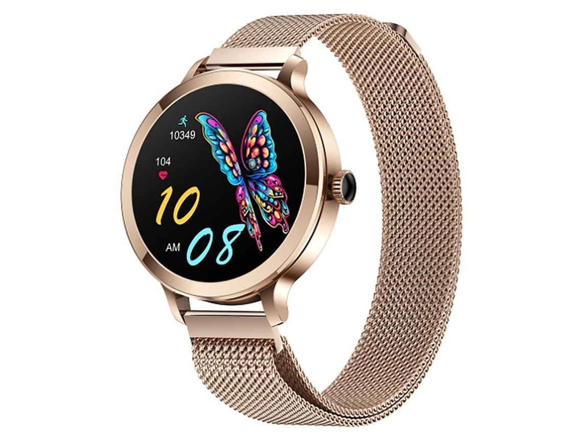 Relógios Inteligentes Para Mulheres Fazer/atender Chamadas 1.1 Tela Amoled Rastreador De Fitness 110 Contador De Passos Yizhood