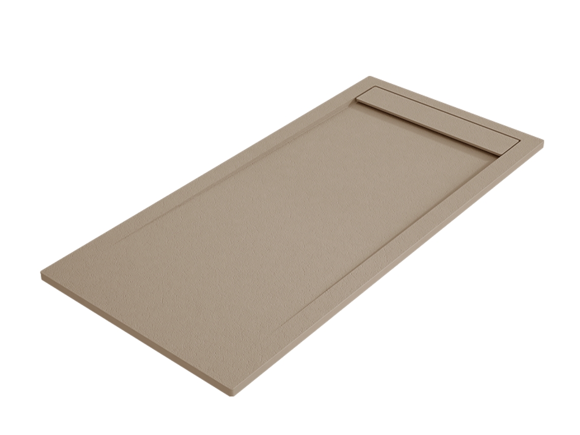 Base De Chuveiro Ambar 90x170 Cm Couro Grelha Couro