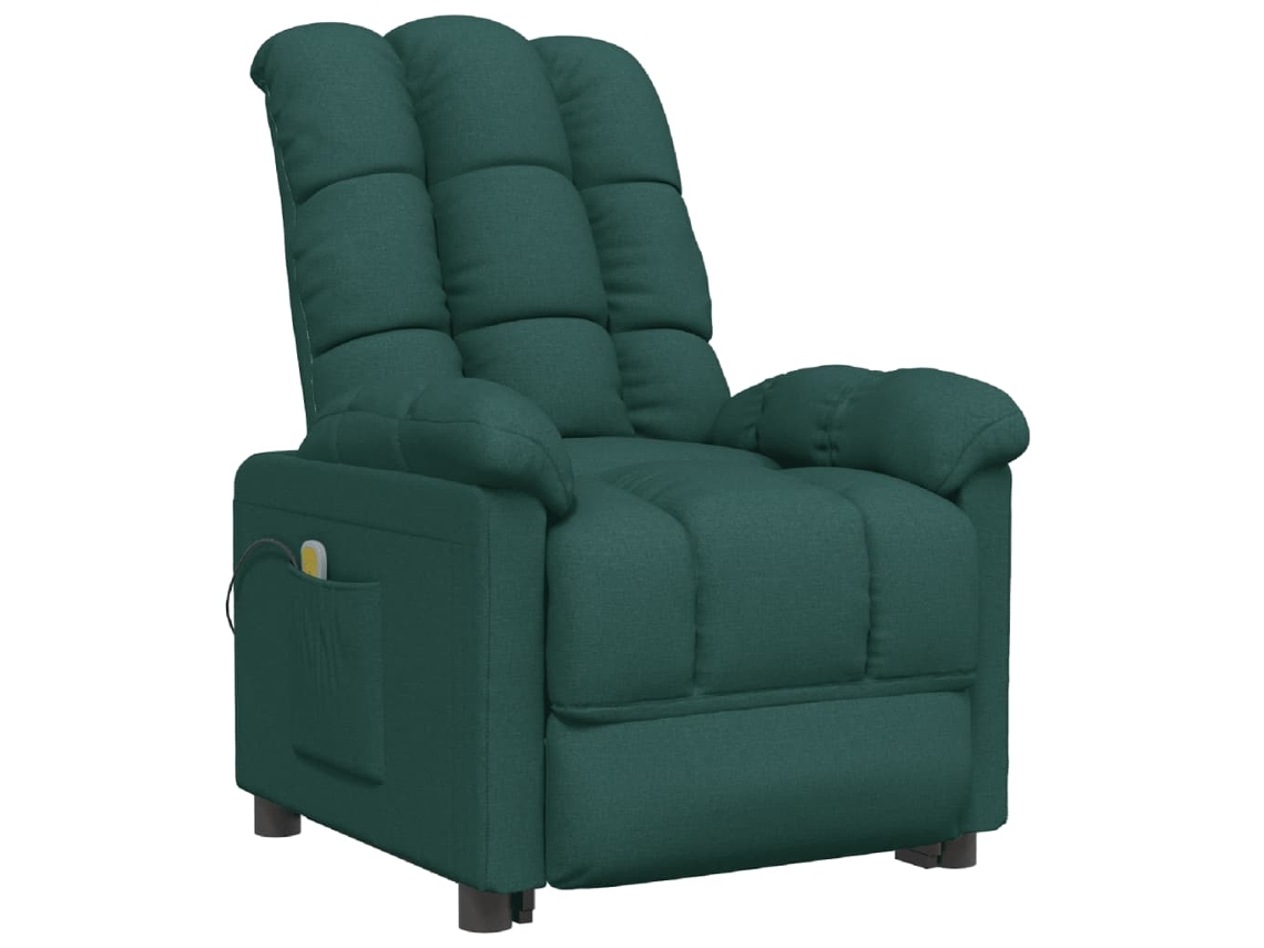 Massage Chair, Massage Chairs Vidaxl Verde Tecido