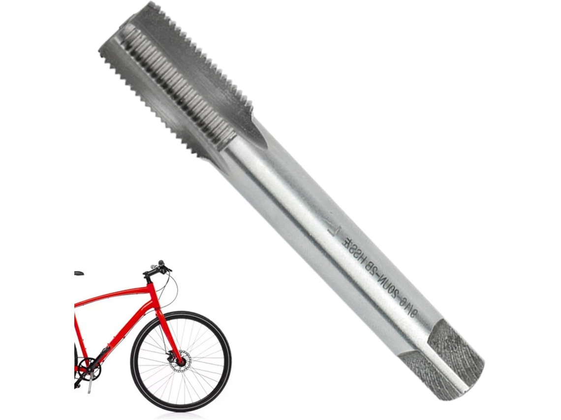 Macho De Rosca Para Bicicleta - Ferramenta De Rosqueamento 9/16-20, Haste