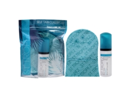 Kit Clássico Autobronzeador da ST. TROPEZ para unissex - 2 unidades de mousse bronzeadora de 1,69 onças, luva de veludo