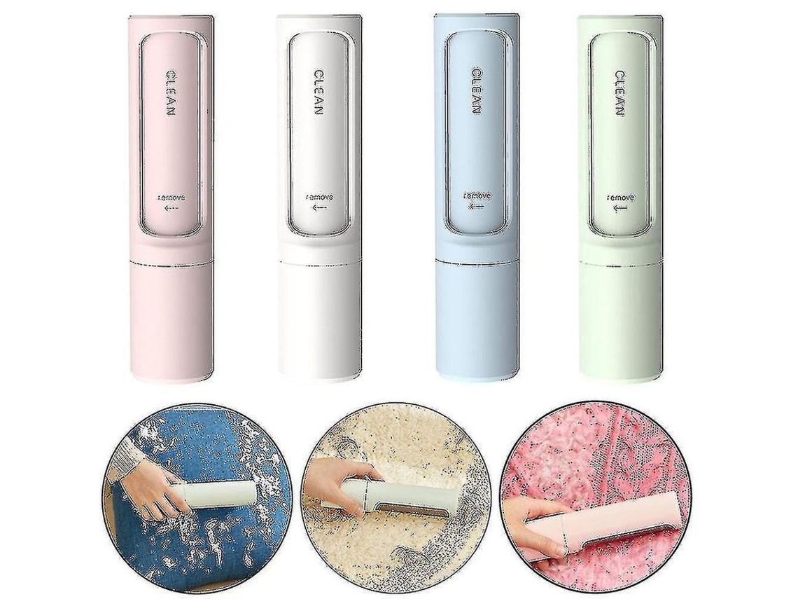 Fasst cepillo Eliminador de Pelo 2 En 1 Reutilizable Auto Limpiable para Mascotas Y Ropa Ahorra Espacio Y Resistente CUIDADOS
