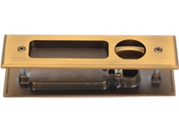 Fechadura De Porta Correr Dupla Face Akozon Premium Com Elegante Trava Antirroubo Oculta Para Portas Vidro Deslizantes