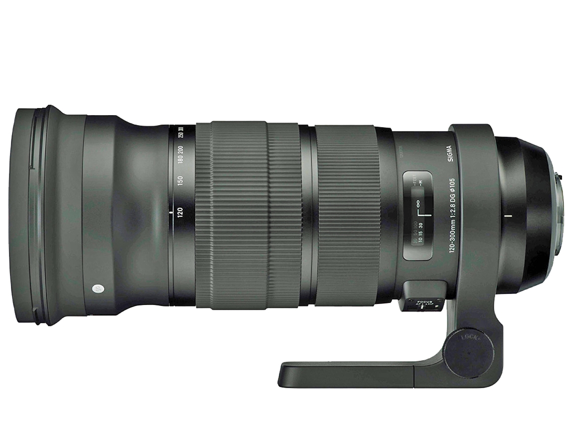 Objetiva SIGMA 120-300MM/2.8 (S) DG APO   (Encaixe: Nikon F - Abertura: f/22 - f/2.8)