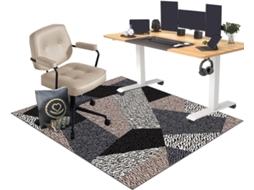 Tapete Protetor Cadeira Gamer Antiderrapante 80 X 160 Cm Piso Chão Cadeiras Escritório, Pisos