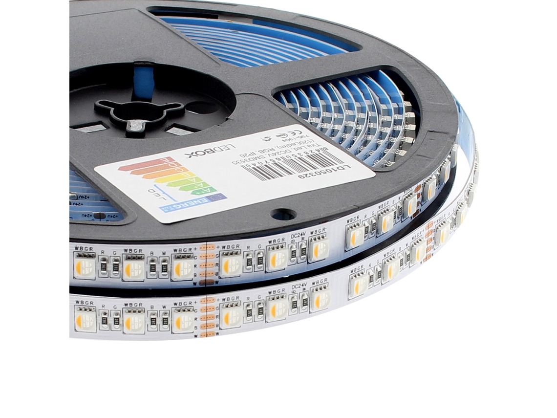 Fita Led LEDBOX Rgb+W Dc24V 5 Ip20 Rgb +