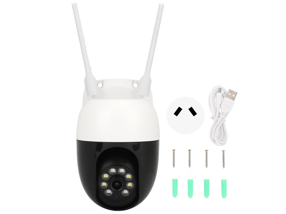 Yuru câmera Sem Fio Wifi 1080p com Detecção de Movimento Visão Noturna Áudio Bidirecional Segurança Residencial Au Plug