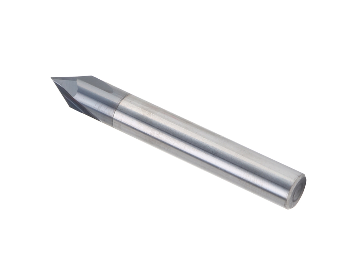 Laxiscreed Moinho De Aço Tungsténio 3 Condutos Para Chanfros 60° Para Cnc E Polimento