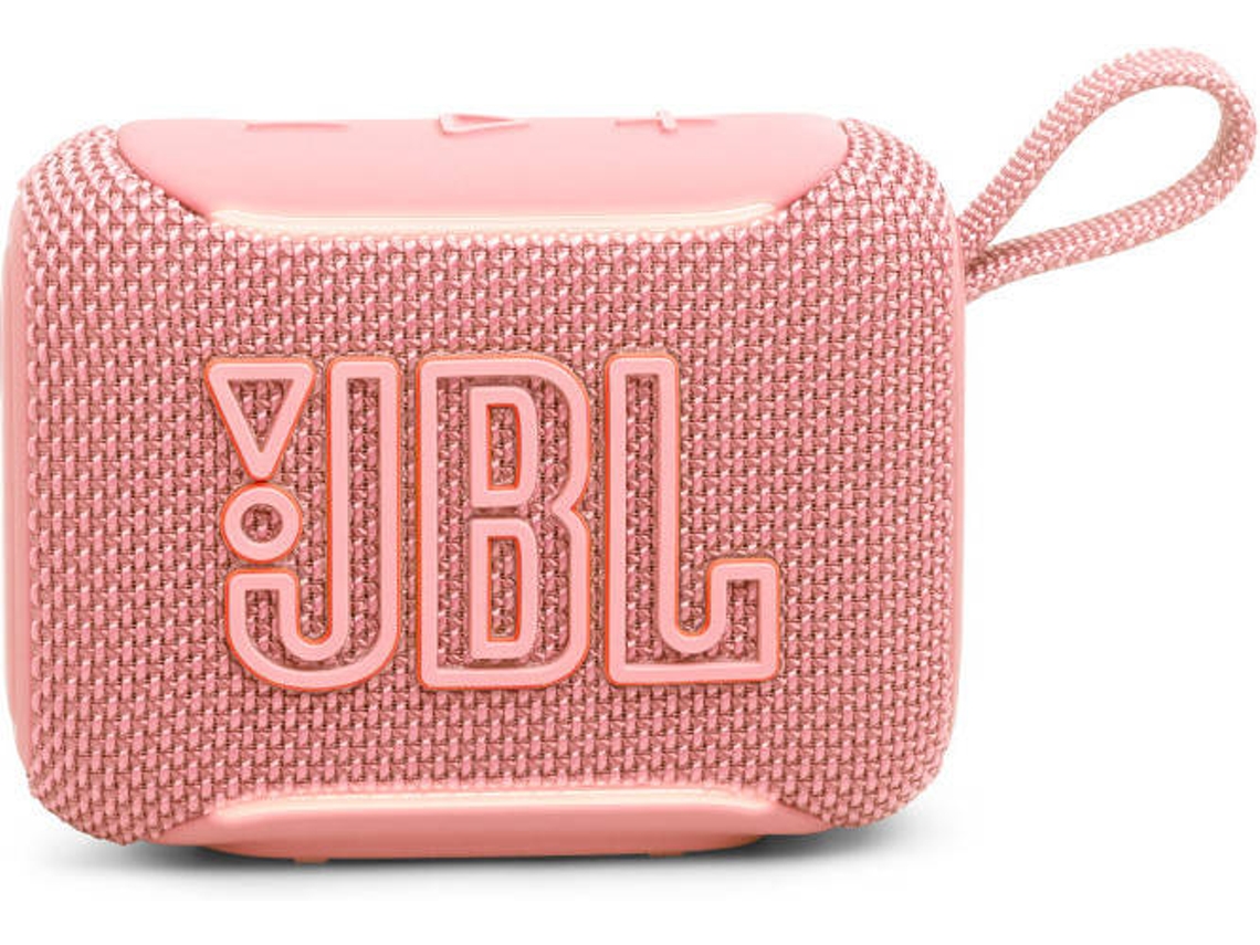 Coluna Bluetooth JBL Go 5 (4.8 W RMS - Autonomia: Até 10h - Rosa)