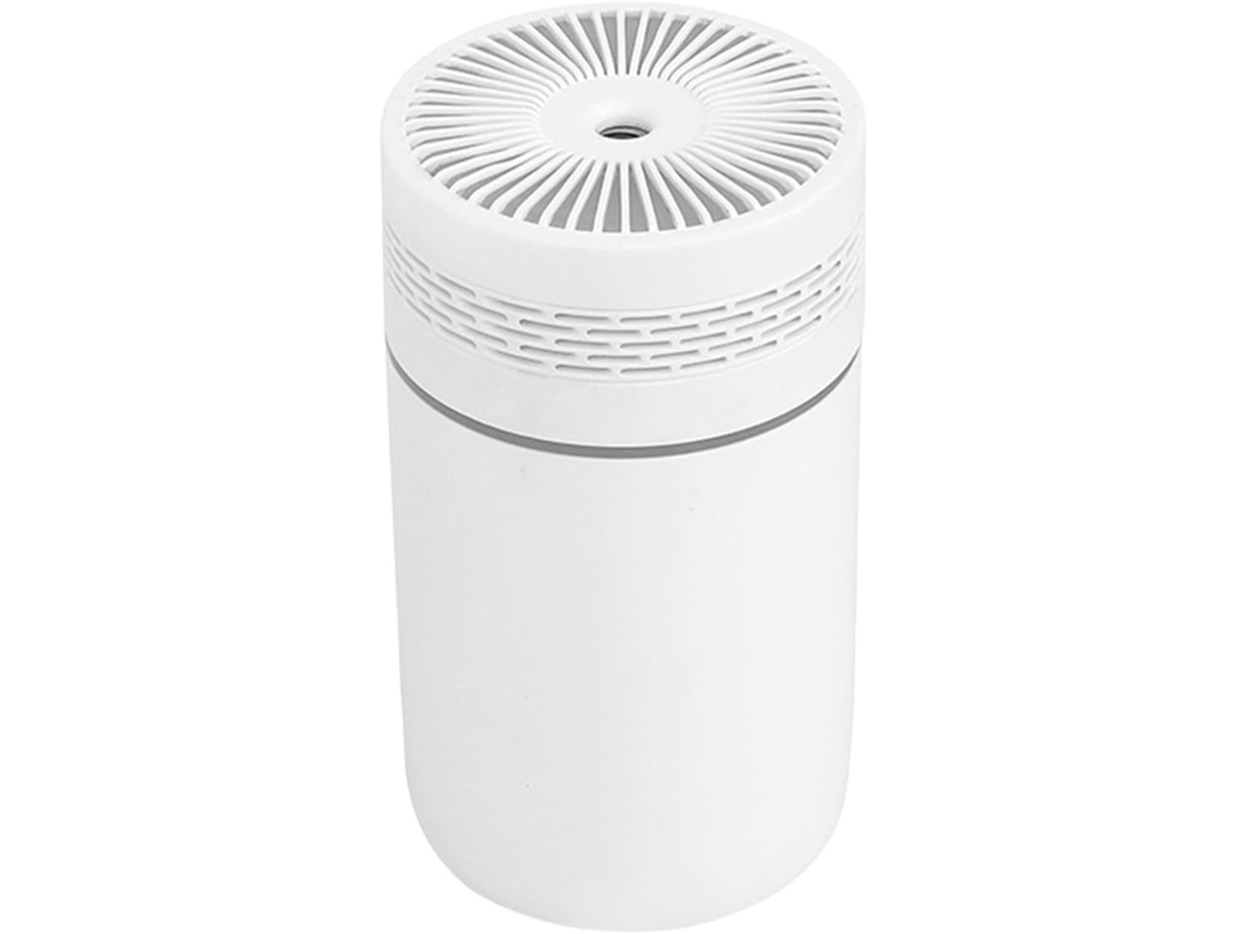 Umidificador Pessoal – Portátil Com Luz De Mesa Duas Velocidades Evaporador 250 Ml Funcionamento Em
