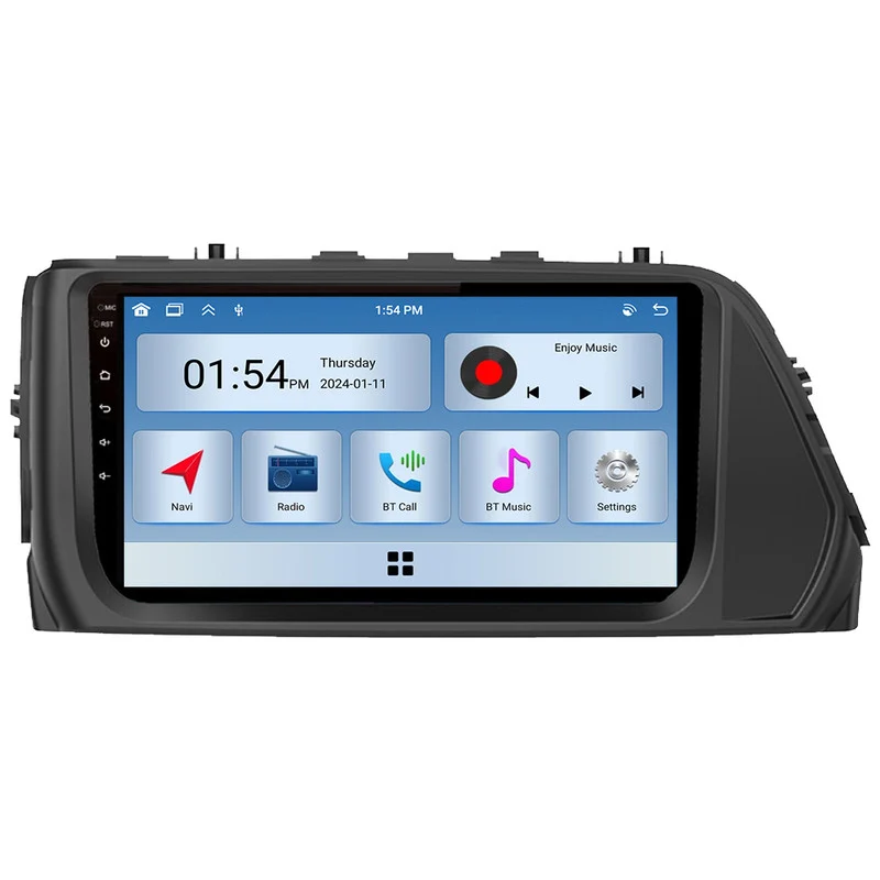 Autorrádio Multimédia Szsmart 6gb Ram 128gb Rom Carplay Para Hyundai Solaris 1 2 Accent Reina Verna Sedan 2017 2019 Carro Rádio